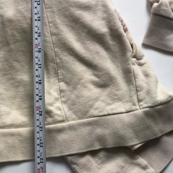 ALL saints open sweater with zip shawl beige tie dye - Picture 8 of 12